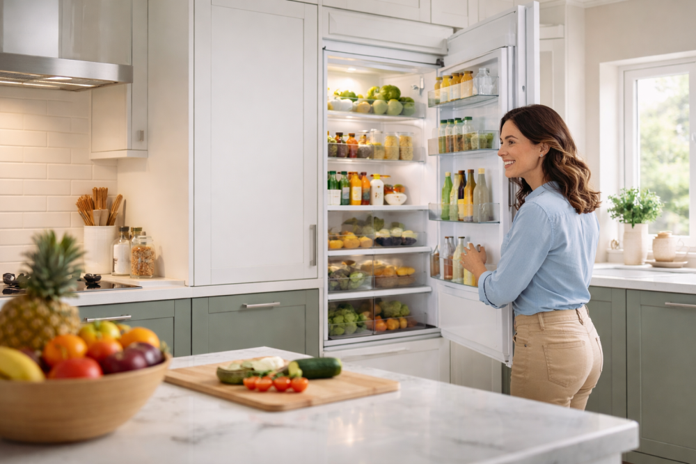 Modern integrated kitchen appliances