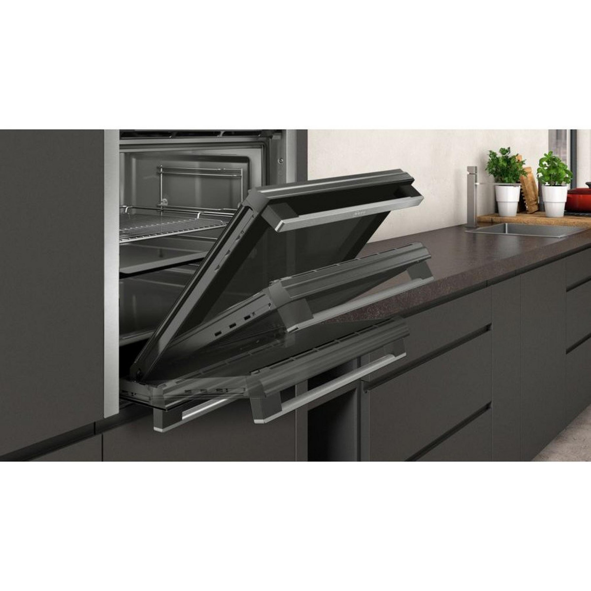Neff B3ACE4HN0B SLIDE&HIDE¬Æ Built In Electric Single Oven