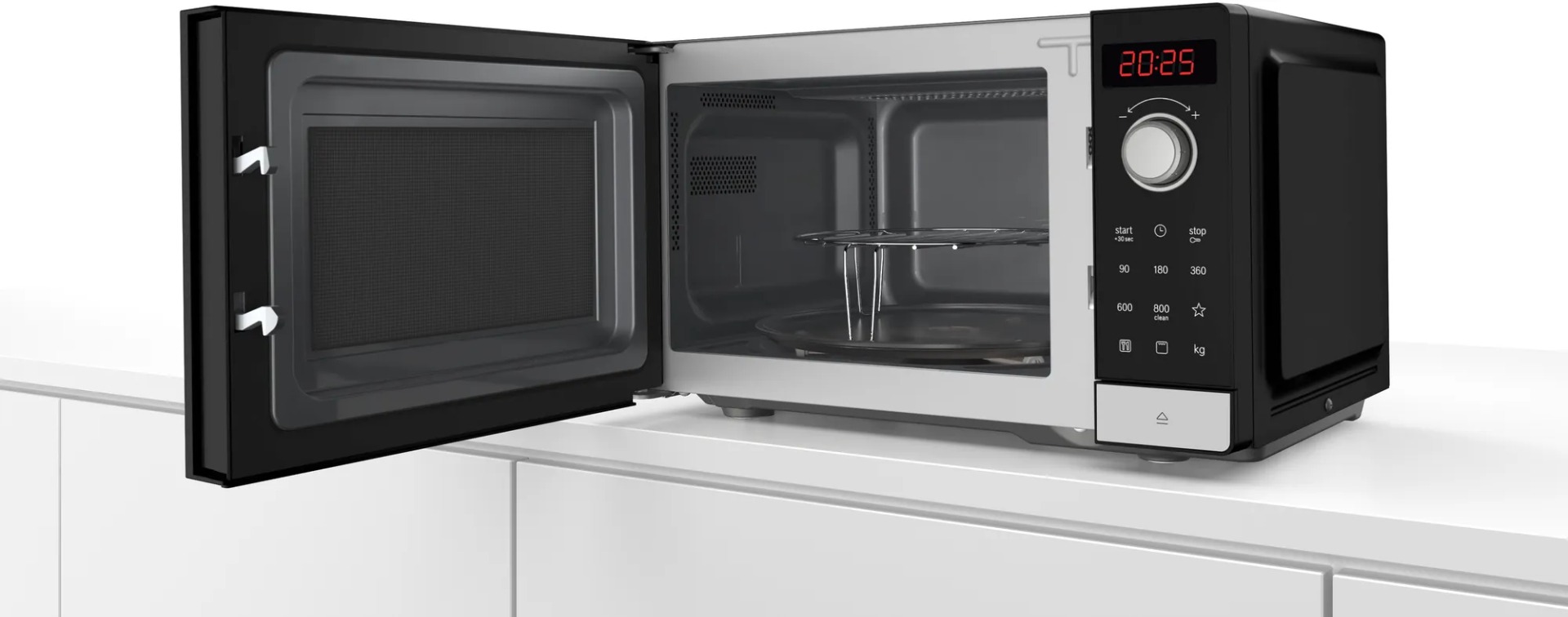 Bosch FEL023MS2B Serie 2 Freestanding Microwave Oven