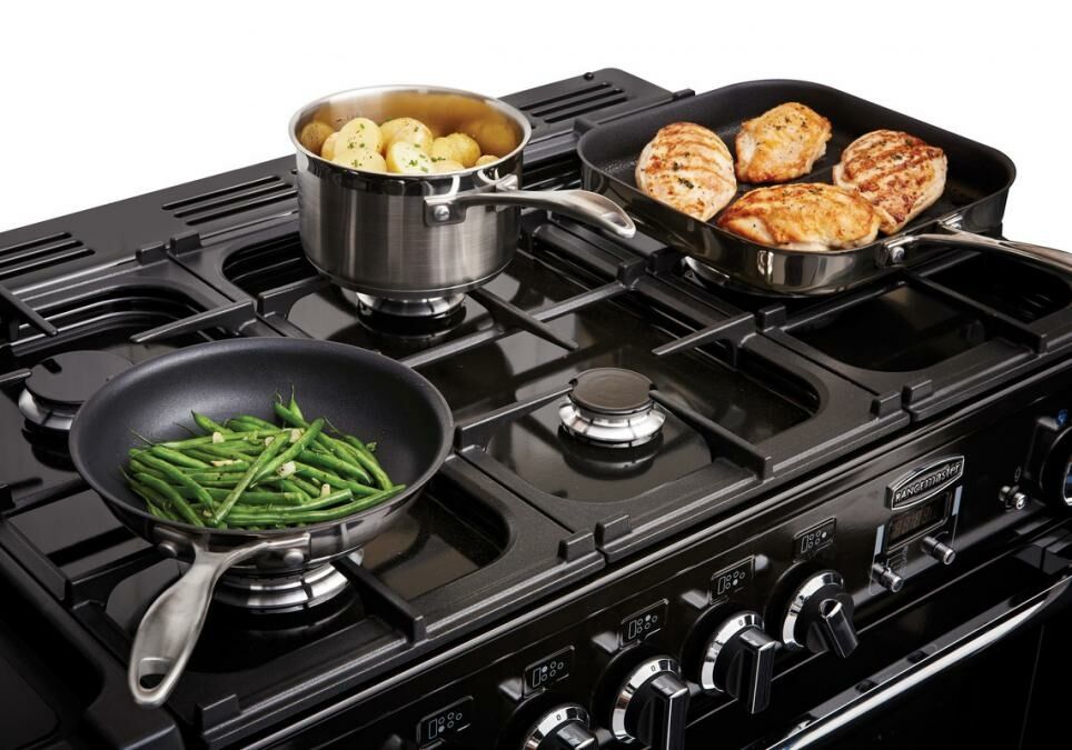 Rangemaster PDL110DFFCB/C 126110 PROFESSIONAL DL 110 Dual Fuel CHARCOAL BLACK