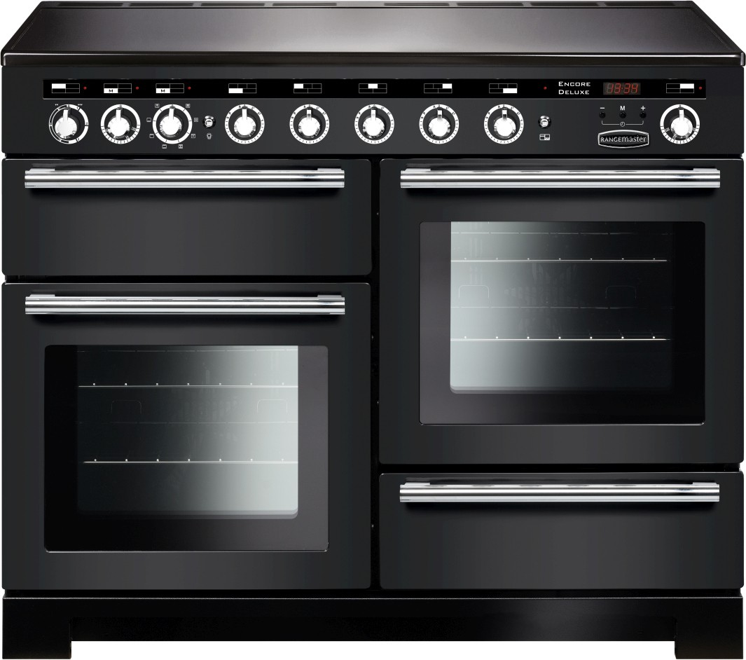 Rangemaster EDL110EICB/C 127680 ENCORE DL 110 Induction CHARCOAL BLACK/CHROME