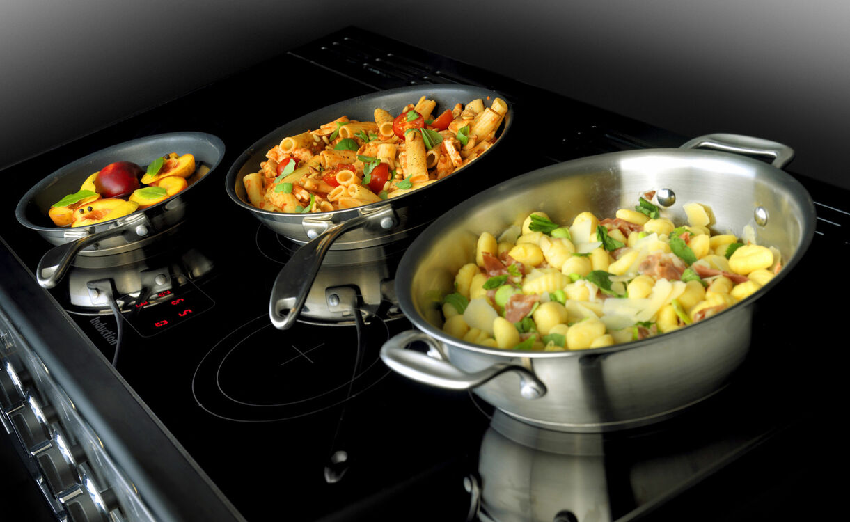 Rangemaster EDL110EICB/C 127680 ENCORE DL 110 Induction CHARCOAL BLACK/CHROME