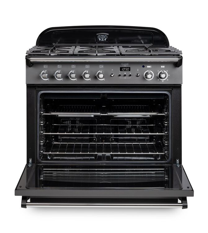 Rangemaster CLAS90FXDFFSL/C 128240 Classic FX 90 Dual Fuel SLATE