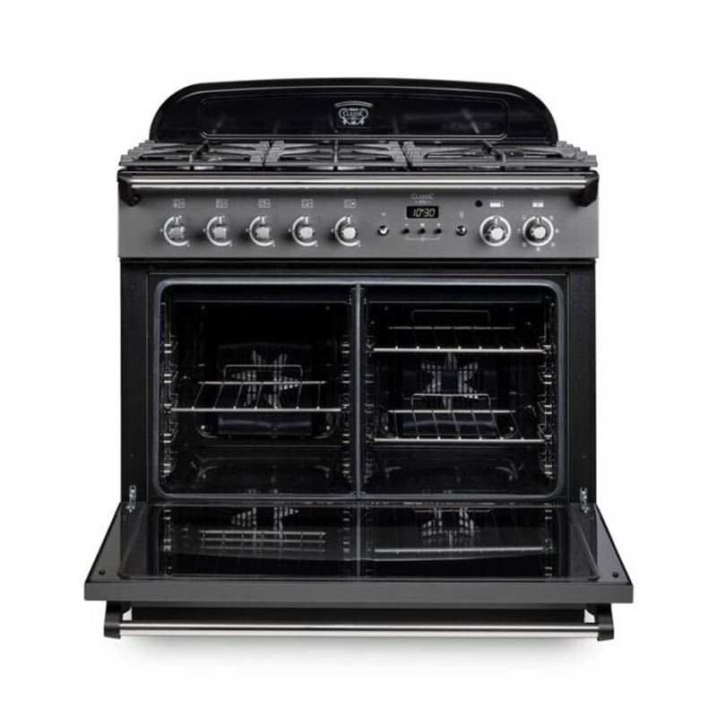 Rangemaster CLAS90FXDFFSB/C 128260 Classic FX 90 Dual Fuel STONE BLUE