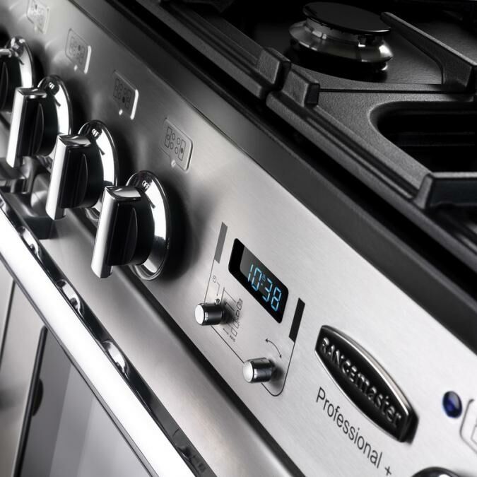 Rangemaster PROP110NGFSS/C 86860 PROF PLUS 110 Cooker - Gas Range Stanless Steel