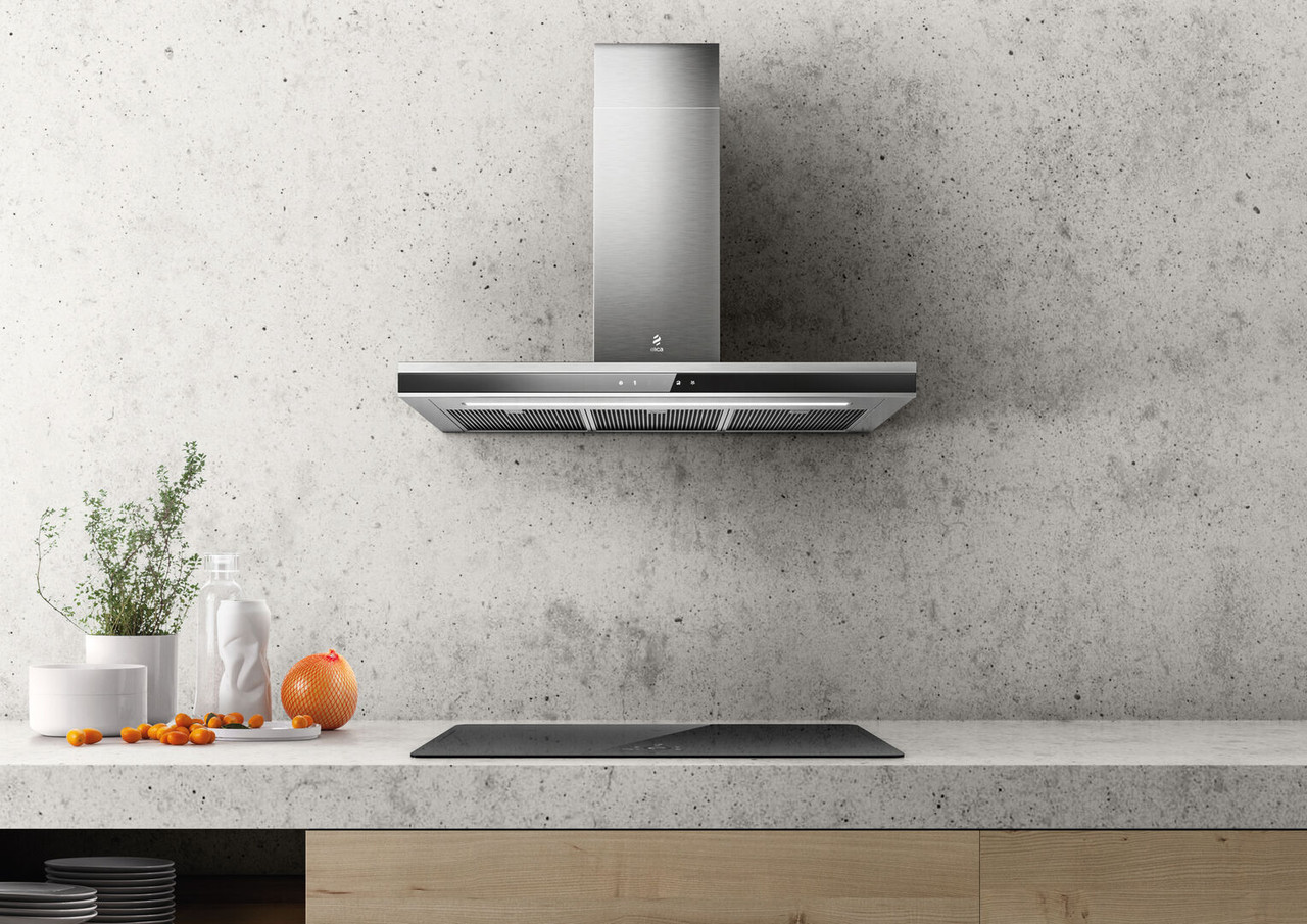 Elica ADELE2-BK-SS-90 ADELE2 Black glass/stainless steel 90