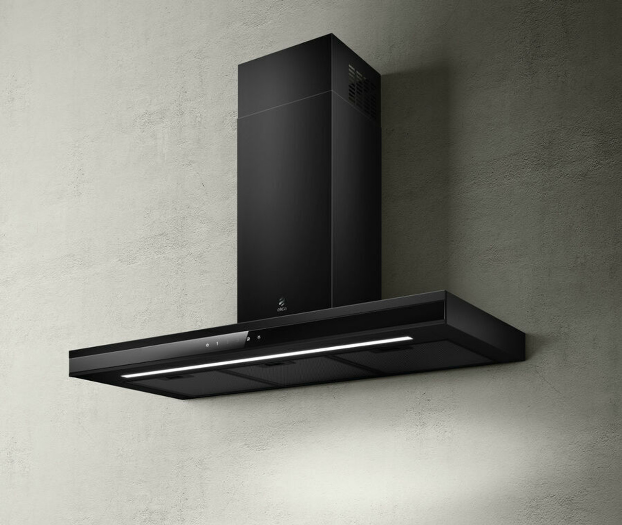 Elica ADELE2-BK-SS-90 ADELE2 Black glass/stainless steel 90