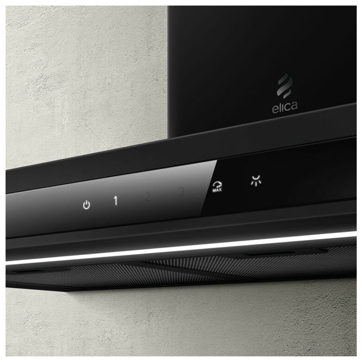 Elica ADELE2-BK-SS-90 ADELE2 Black glass/stainless steel 90