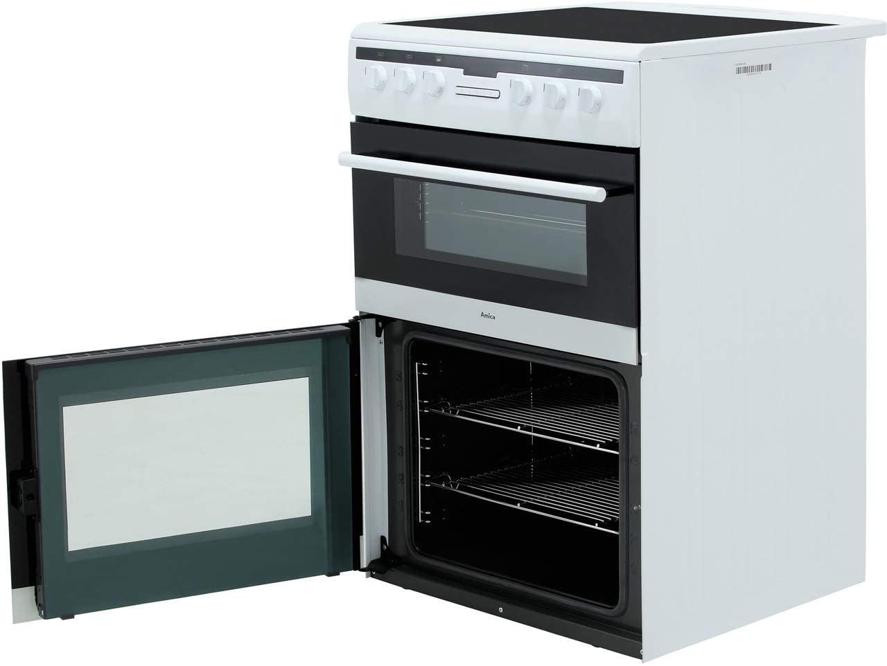 Amica AFC6550BL 60cm double oven black