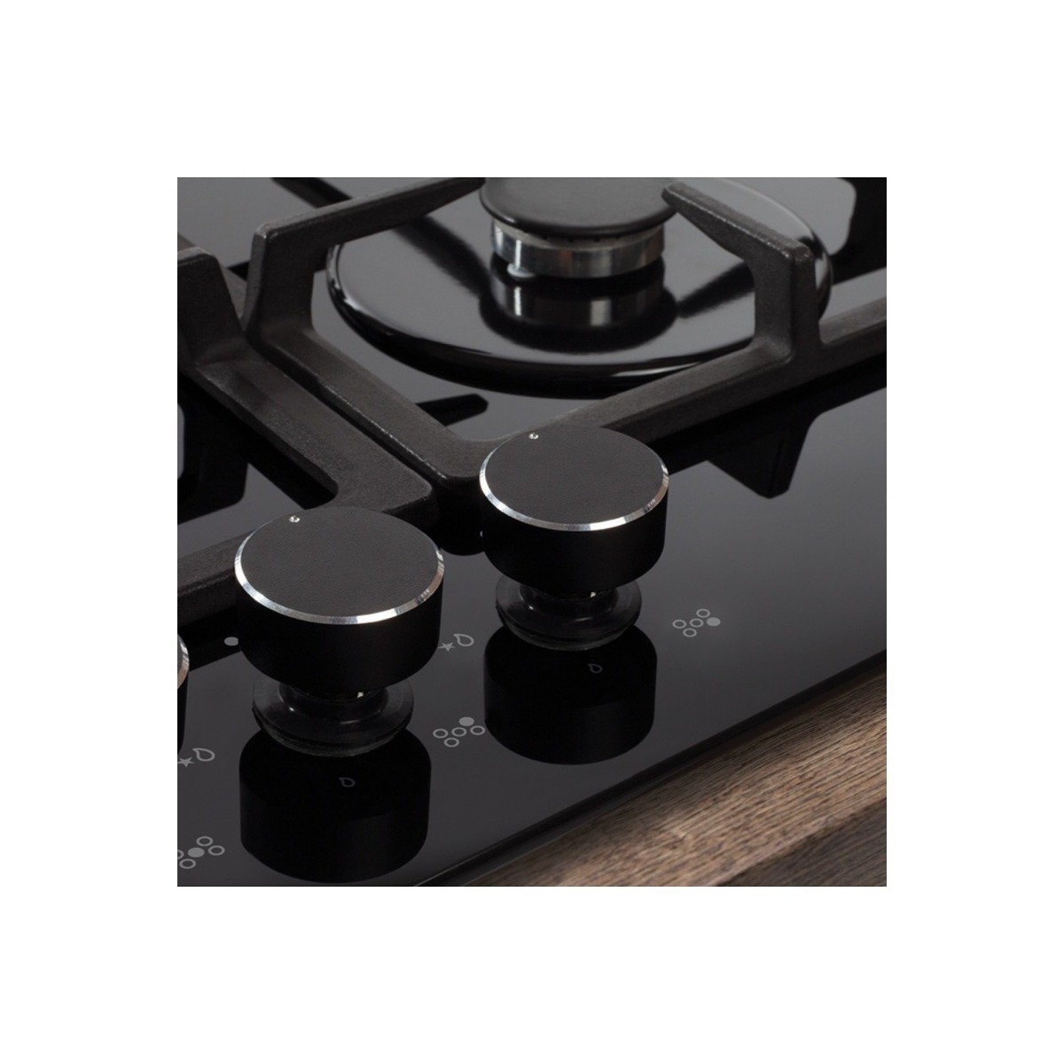 Amica AGVH7300BL 70cm black glass