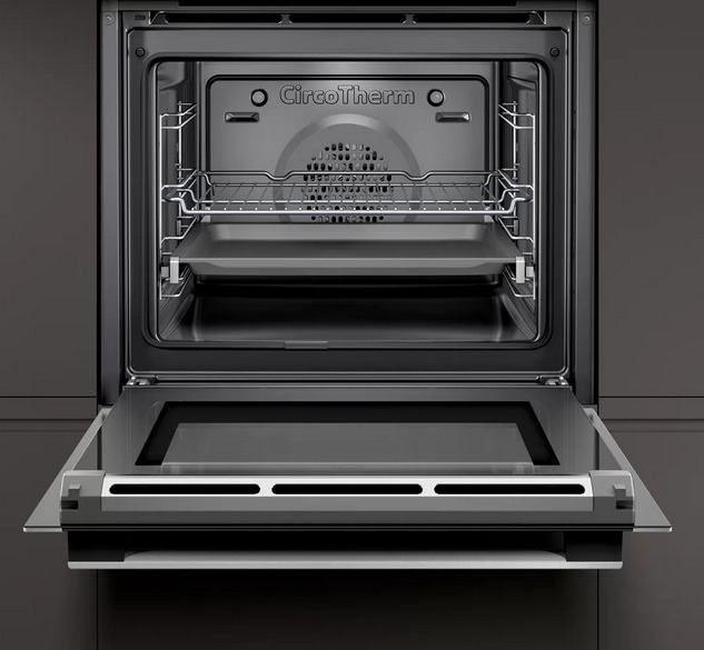 Neff B2ACH7HN0 CircoTherm, 8 functions, electronic, LCD display, 1 ClipRail, Single Oven