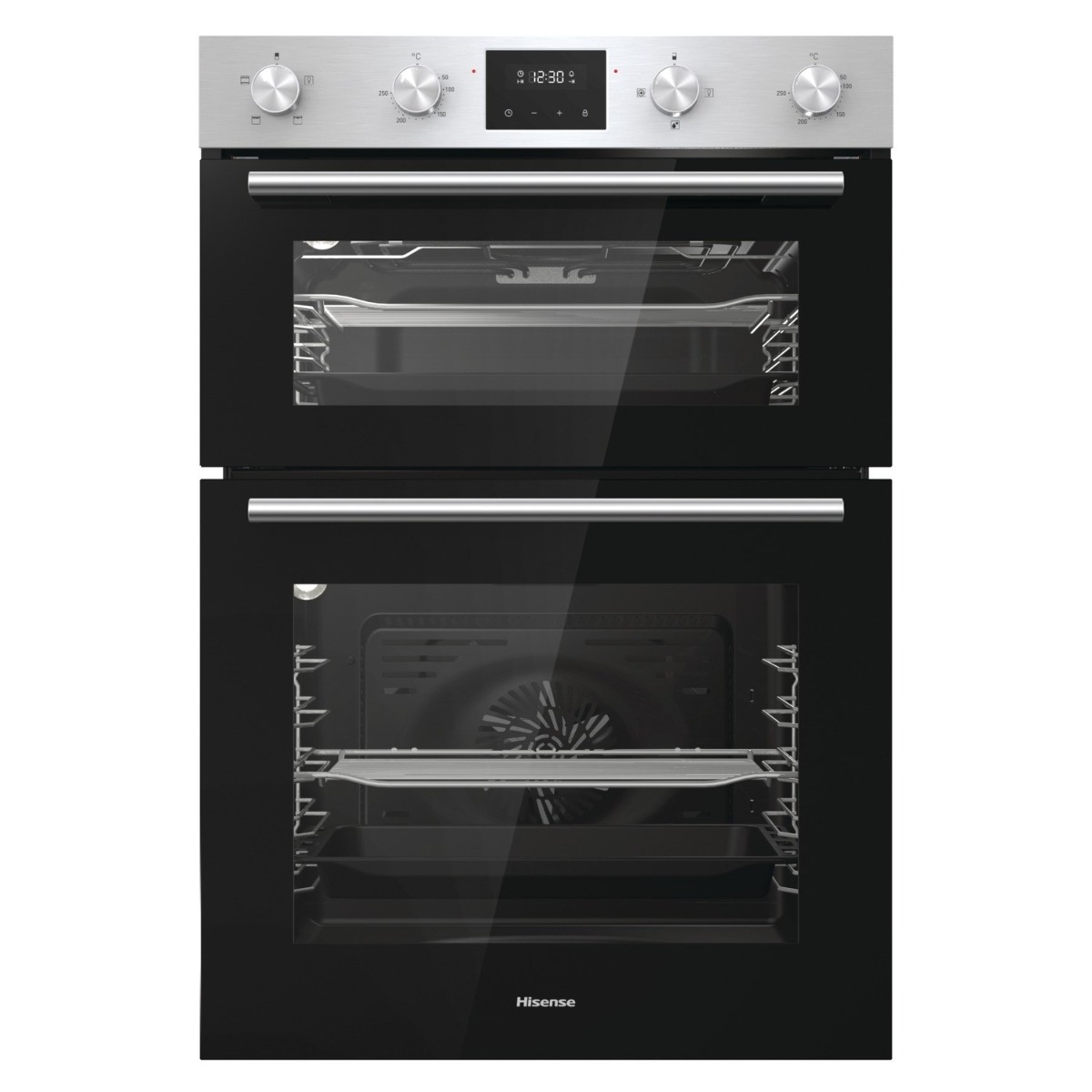 Hisense BID95211XUK 59.4cm Built In Electric Double Oven - Stainless Steel