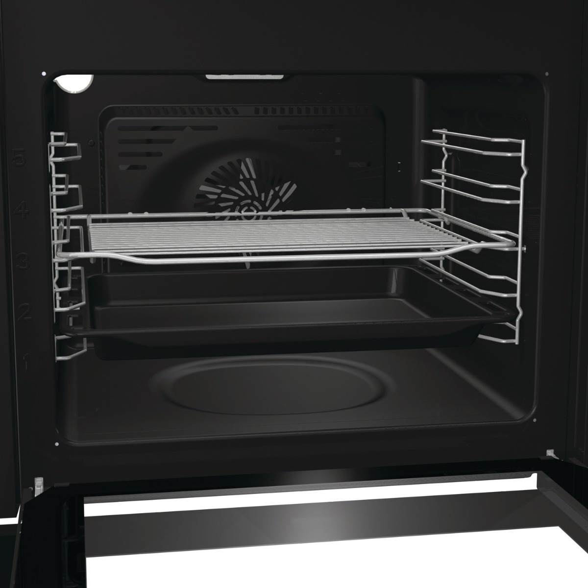 Hisense BID95211XUK 59.4cm Built In Electric Double Oven - Stainless Steel
