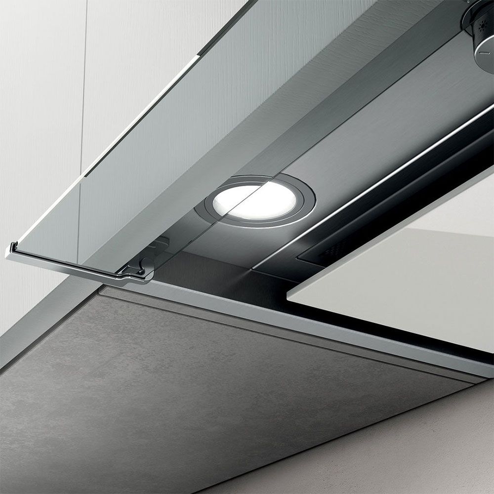 Elica BOXIN-HE-120 Boxin HE Specification stainless steel + white glass 1200mm