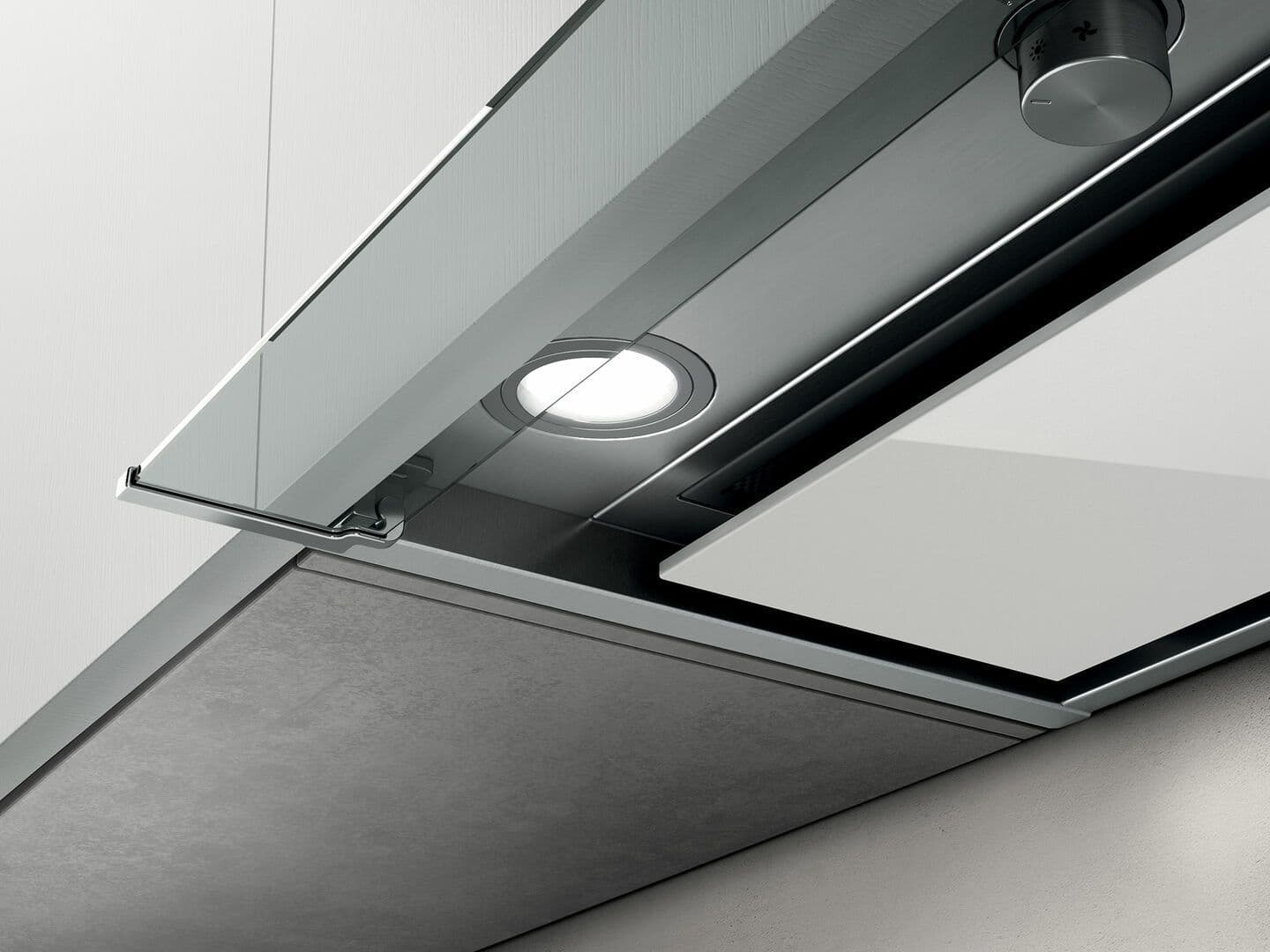 Elica BOXIN-HE-90 Boxin HE Specification stainless steel + white glass 900mm