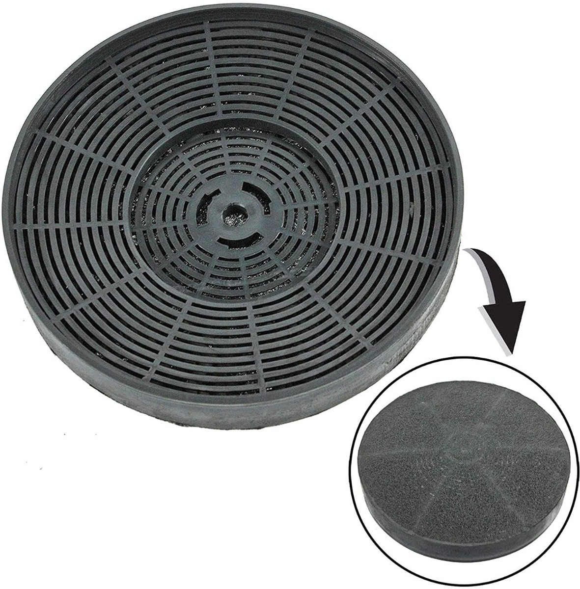 Cda CHA25 Charcoal Filter (pack of 2)