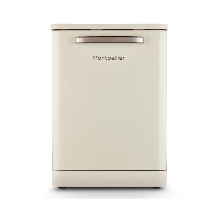 Montpellier MAB1353DC Cream Freestanding Dishwasher