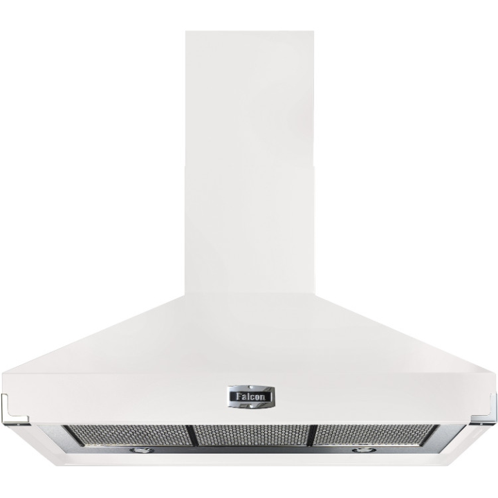 Falcon FHDSE1092WH/N 90890 FALCON 1092 Super Extract Hood White Nickel