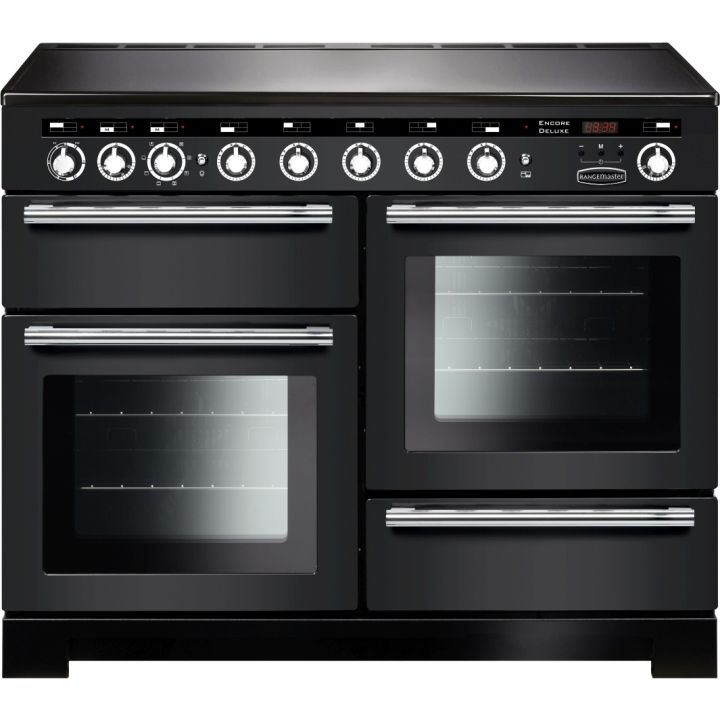 Rangemaster EDL110EICB/C 127680 ENCORE DL 110 Induction CHARCOAL BLACK/CHROME