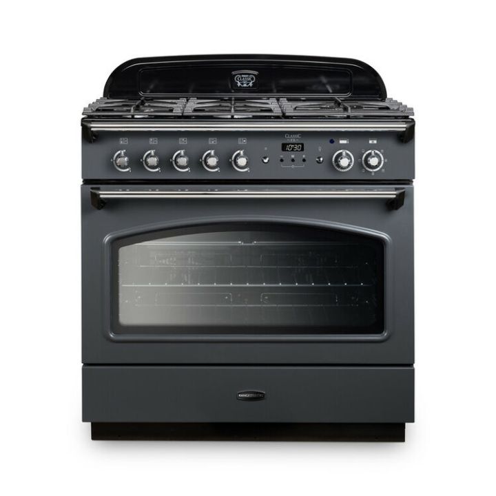 Rangemaster CLAS90FXDFFSL/C 128240 Classic FX 90 Dual Fuel SLATE