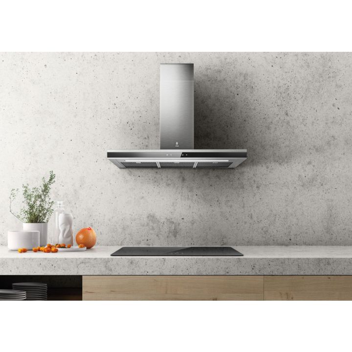 Elica ADELE2-BK-SS-90 ADELE2 Black glass/stainless steel 90