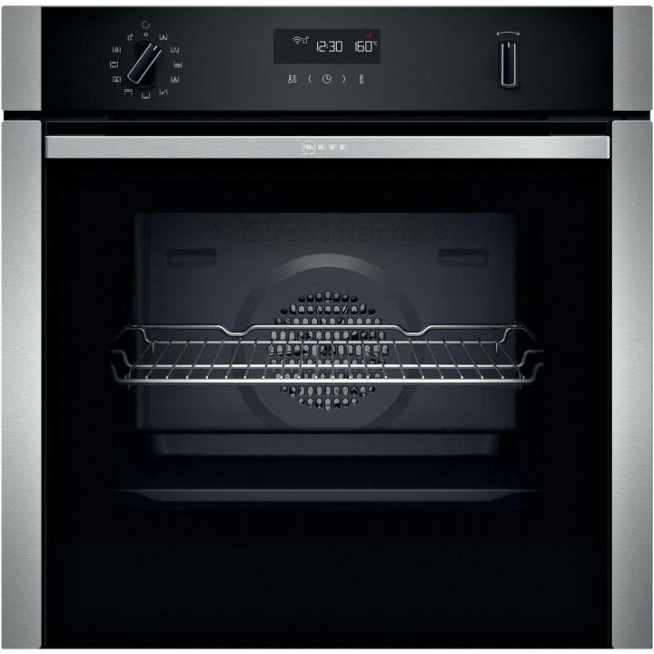 Neff B2ACH7HH0B Stainless Steel Pyro Clean, Single Oven