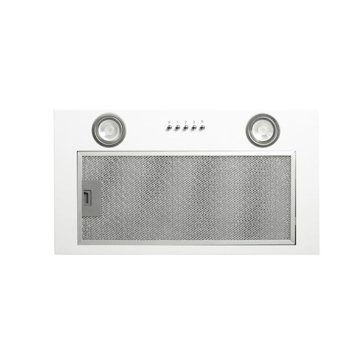CDA CCA52WH Canopy extractor, Ducted/re-circulating, 3 speeds