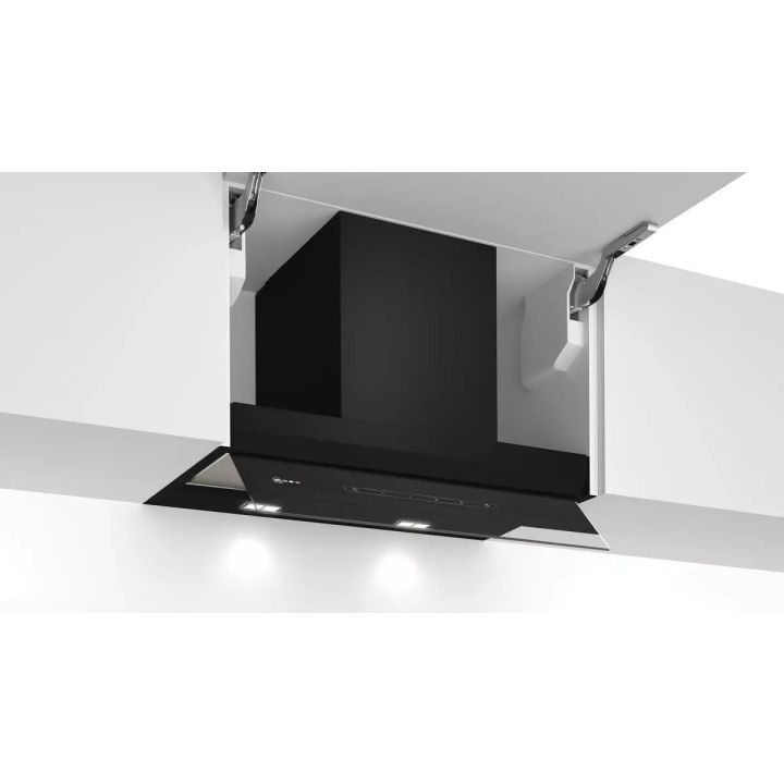 Neff D65XAM2S0B 60cm, Flush Integrated design with fold out glass panel, storage champion