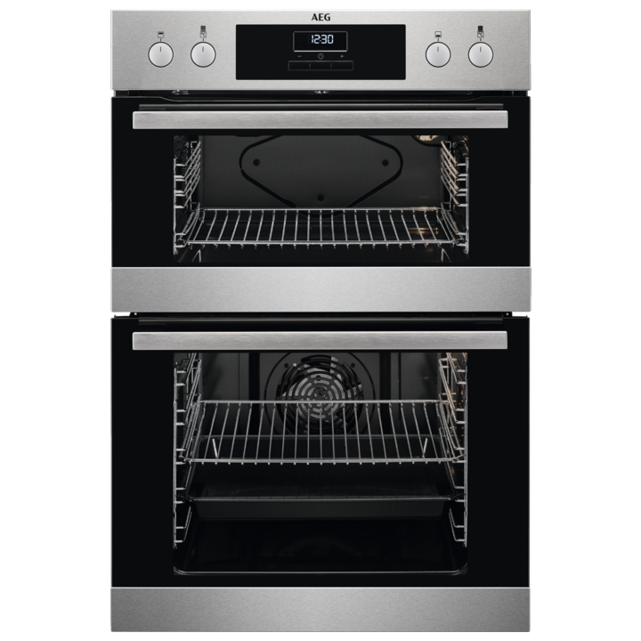 Aeg DEB331010M St-Steel Double Oven