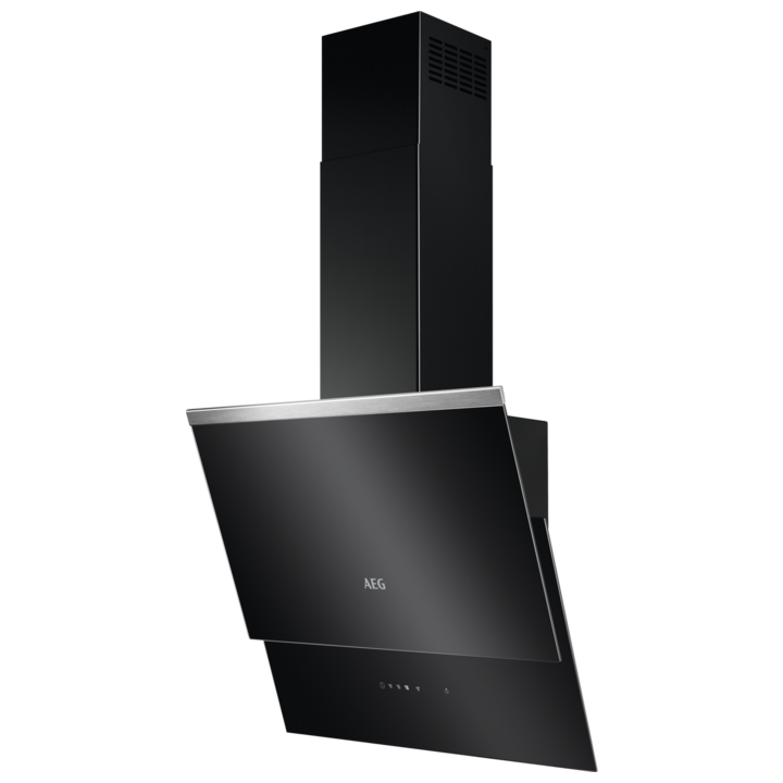 Aeg DVB5560B Black Vertical Design Hood 55 Cm