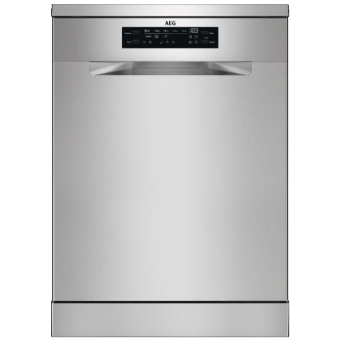 Aeg FFB53617ZW Freestanding 60cm Dishwasher, 6000 Series, 13 Place Settings