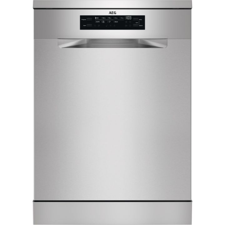 Aeg FFB73727PM Freestanding 60cm Dishwasher, XXL Capacity, 7000 Series, GlassCare, 15 Place Setting