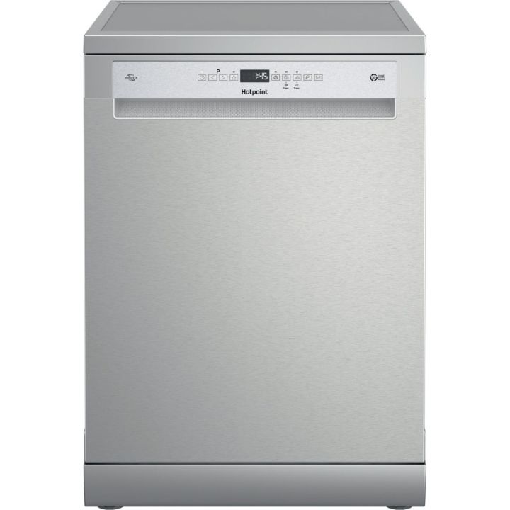 Hotpoint H7FHP43XUK STAINLESS STEEL Full Size Dishwasher, 15 Place Settings