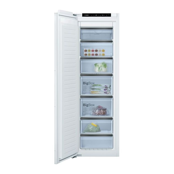 Bosch GIN81HCE0G Serie 8 Built in Single door Freezer 177cm Height