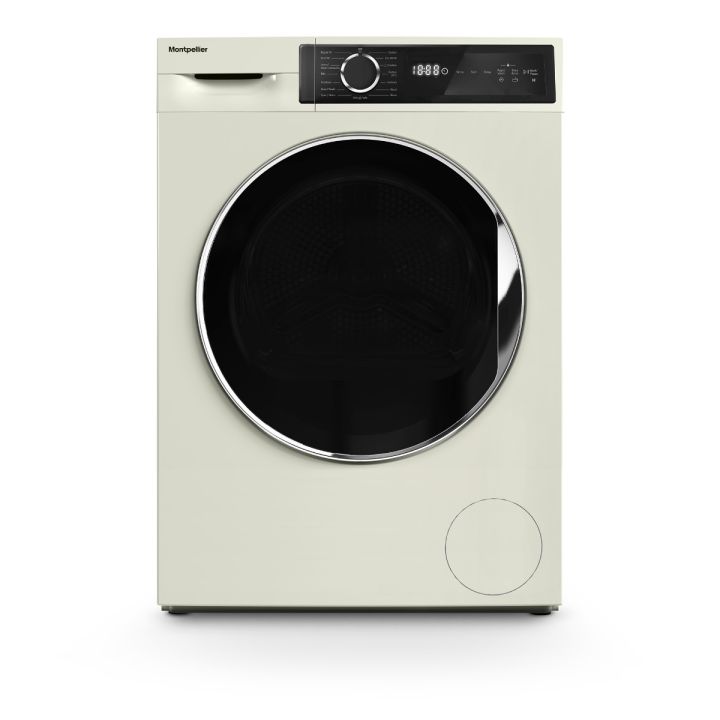 Montpellier MWM814BLC 8kg 1400RPM Freestanding washing Machine in Cream