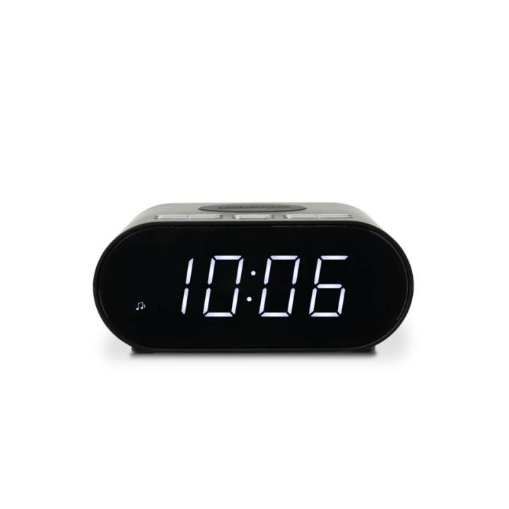 Roberts Radio ORTUSCHARGEBK Black FM Clock Radio