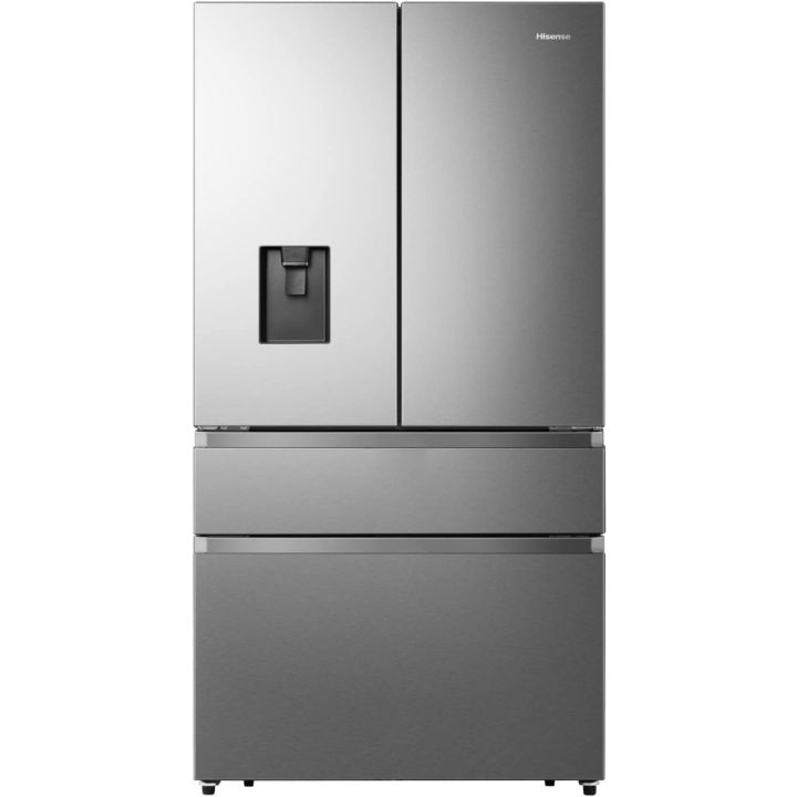 Hisense RF749N4WIF 91.4cm Frost Free French Style Fridge Freezer - Stainless Steel