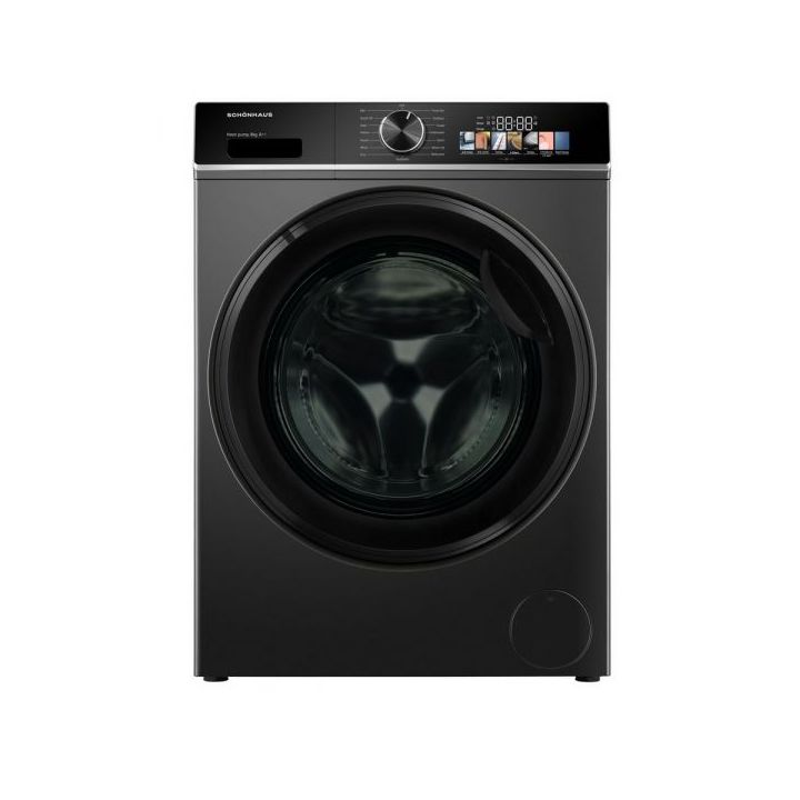 Schonhaus TDSHF018A3G 8kg Heat Pump Tumble Dryer - Graphite