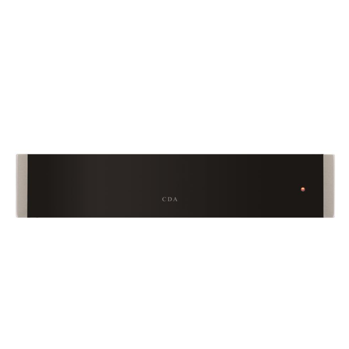 Cda VW153SS Push-push warming drawer vari temp, 6 place settings