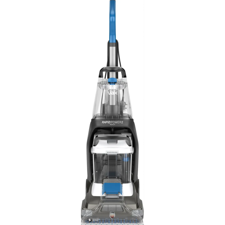 Vax CDCW-RPXLR Rapid Power 2 Reach Carpet Washer - Grey/ Red