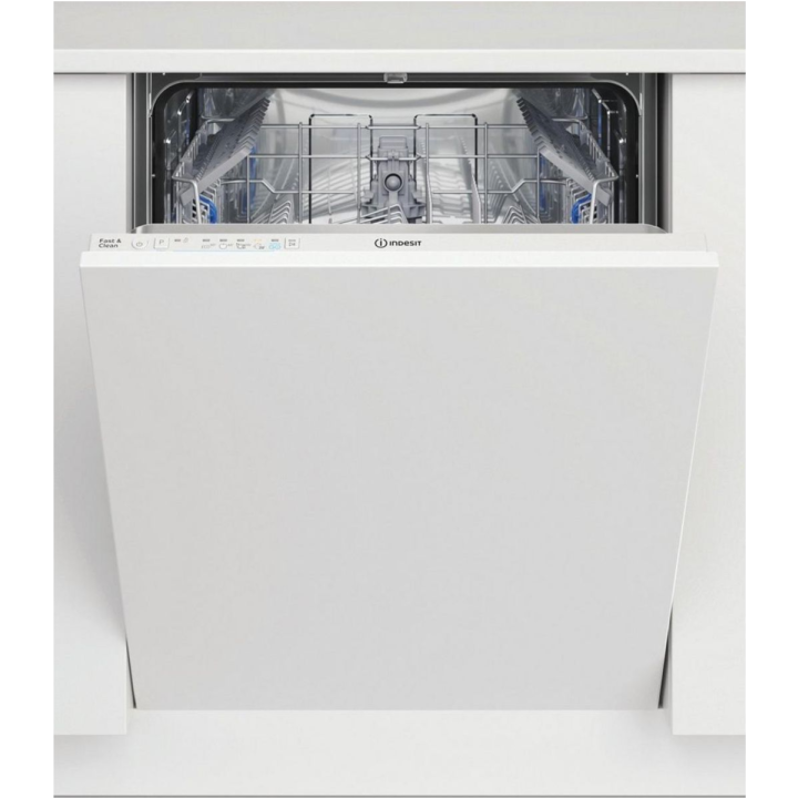 Indesit D2IHL326UK WHITE Built in Full Size Dishwasher, 14 Place