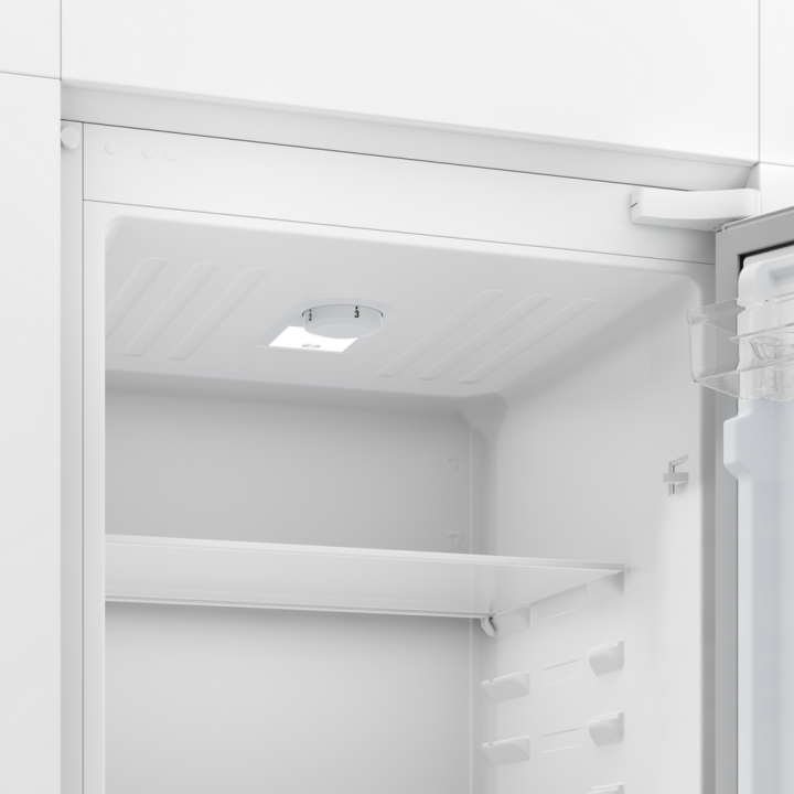 Zenith ZICSD355 Sliding Hinge 50:50Split Integrated Static Fridge Freezer