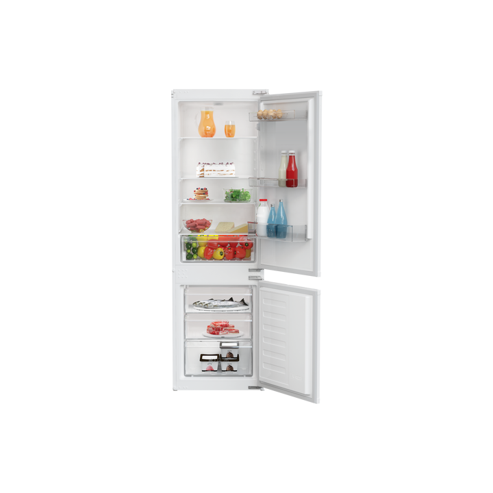 Zenith ZICSD373 Sliding Hinge 70:30Split Built-In Static Fridge Freezer