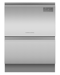 Fisher_Paykel DD60D2HNX9 Dishwasher DishDrawer Double, 12 Place Settings, Stainless Steel, Recessed