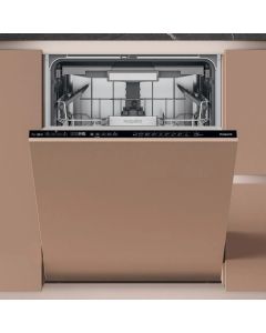 Hotpoint H7IHP42LUK Integrated Bi Full Size Dishwasher, 15 Place, C, 9.5L, 42Db, 10 Progs, Maxi Tub,