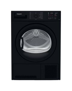 Hotpoint CHDC82BBGDUK Dryer 8KG Condenser tumble dryer Sensor Dry Black 15 cycles