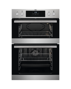 Aeg DEB331010M St-Steel Double Oven
