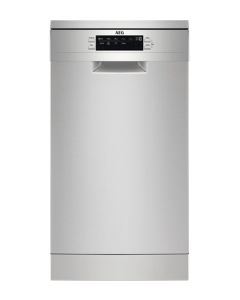Aeg FFB73527ZM Freestanding slimline dishwasher, 10ps, D, 45dB, 60cm
