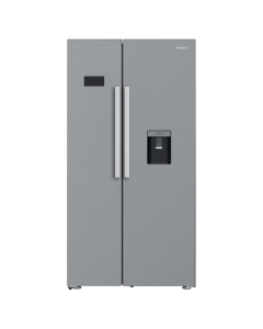 Hotpoint HPG26583WXP4UK Dual No Frost Side by Side American Fridge Freezer - Silver