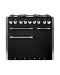 Mercury 1000 Dual Fuel - Liquorice- Range cooker - 93120 (MCY1000DFLQ)